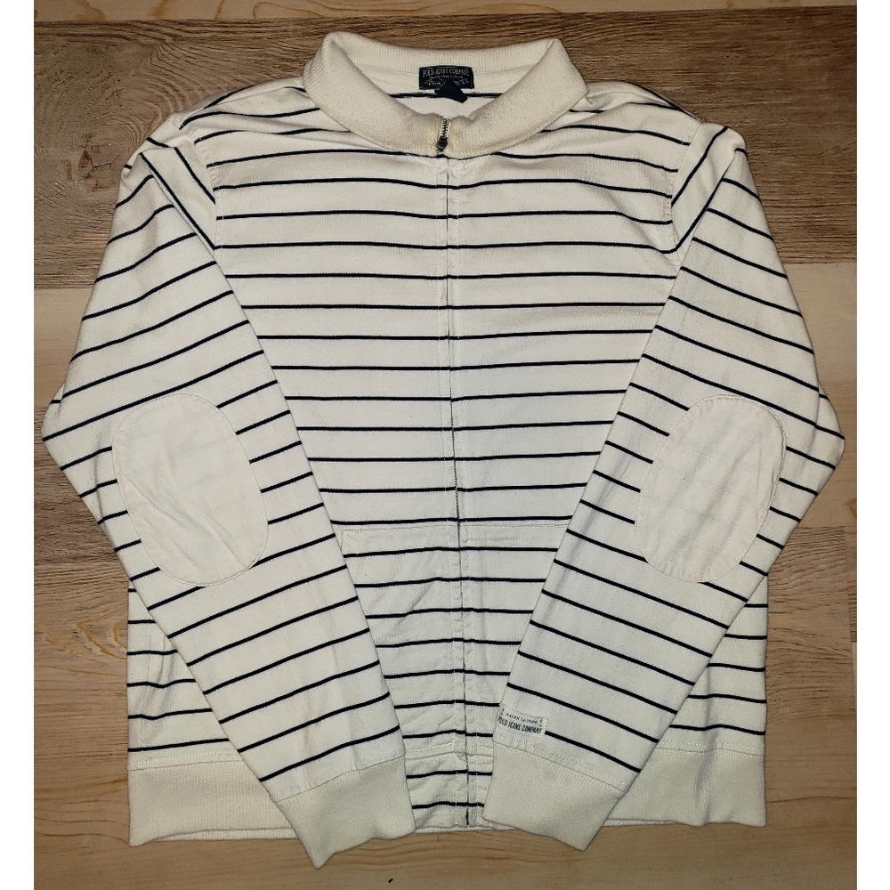 3/$15 Ralph Lauren Polo Striped Zip Jacket